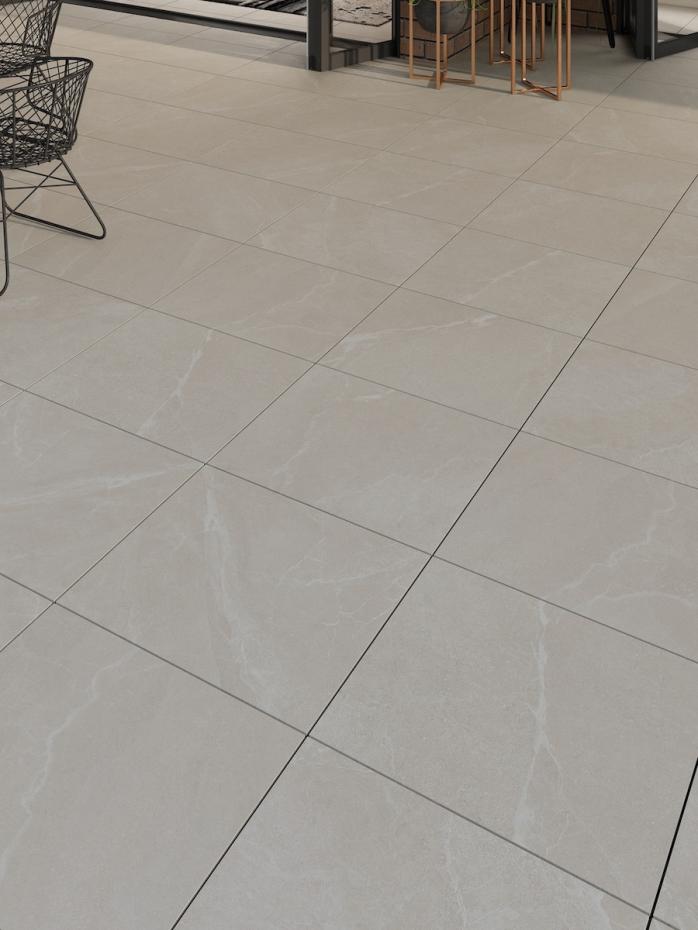 Roca Beige Outdoor Porcelain Paving Slabs - 1200x600x20mm