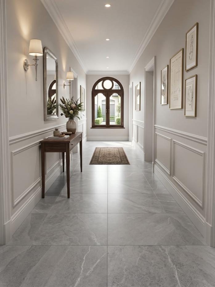 Roca Grey Porcelain Tile - 1000x1000x10mm