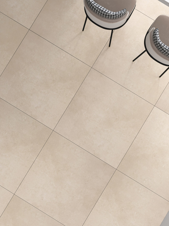 Rohe Cream Porcelain Tile - 1000x1000mm (Last Pack)
