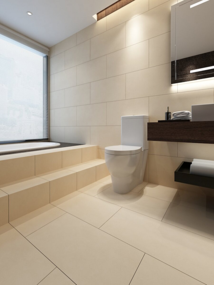 Concrete Crema Anti Slip Tile - 800x400x9.5mm