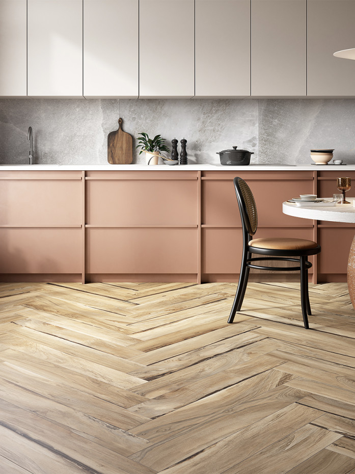 Sherwood Oak Italian Extra Long Wood Effect Tile - 1500x240mm