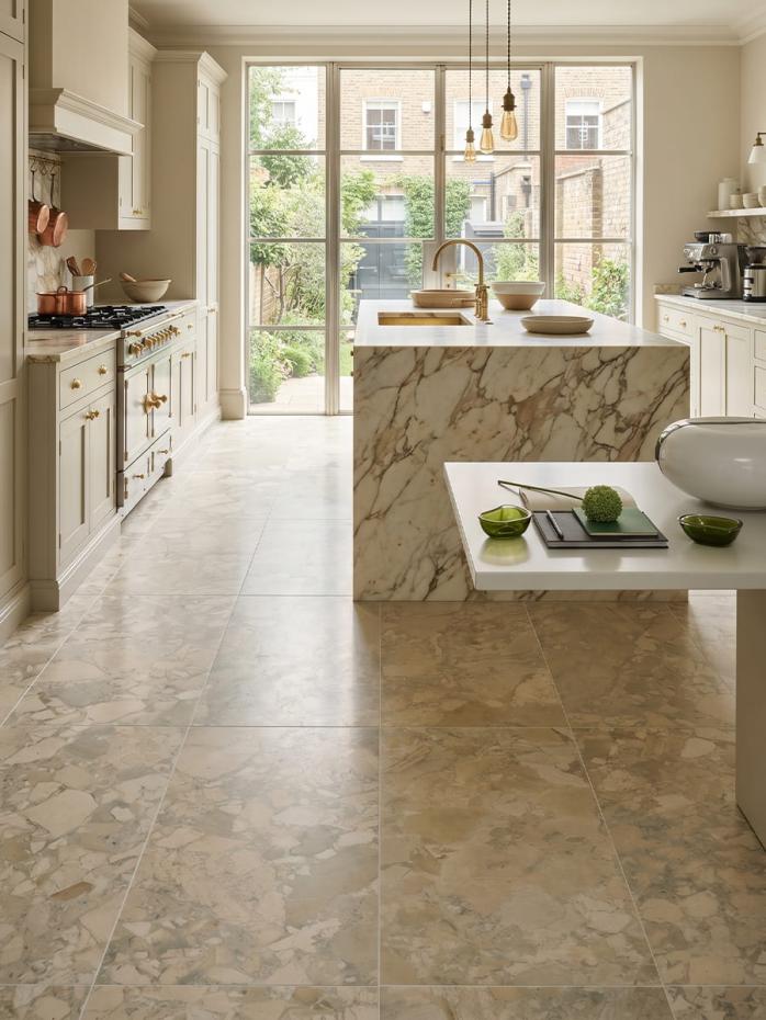 Sicily Flora Italian Porcelain Tile - 1200x600mm