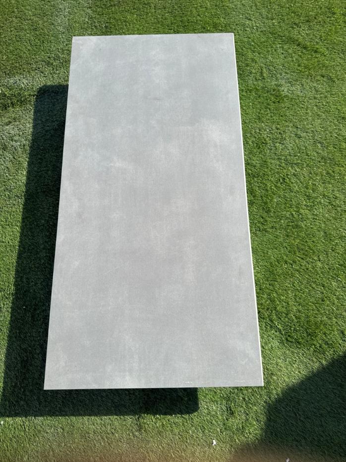 Street Grey Porcelain Bullnose Tiles - 900x450x20mm