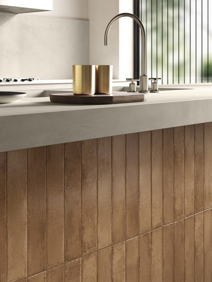 Progetto Terre Brick Effect Italian Tile - 75x400mm (Last Pack)