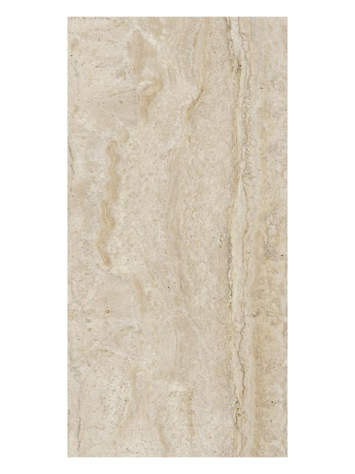 Gold Travertine Effect Premium Porcelain Tile - 600x300mm