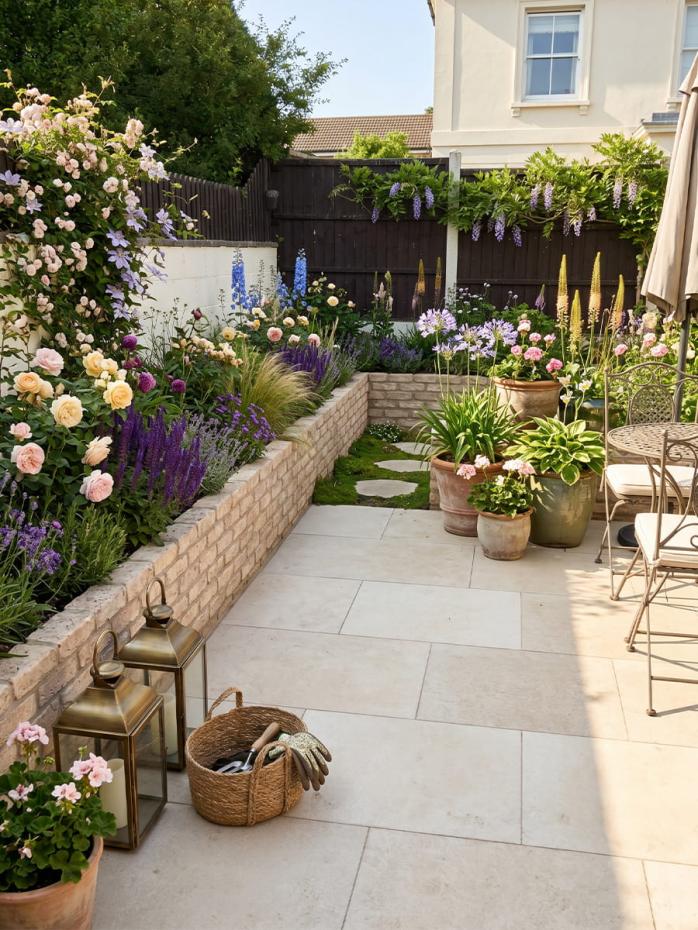 Tuscany Sand Antique Chiselled Edge Porcelain Paving Slabs - 900x600x20mm
