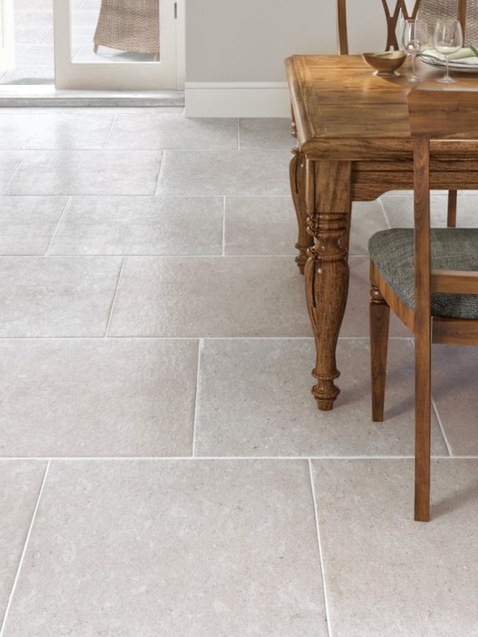 Dijon Honed and Tumbled Natural Limestone Tiles - 600x400x15mm