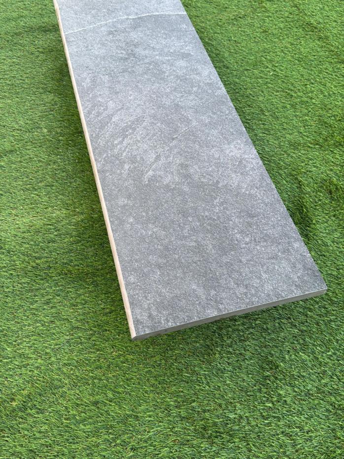 Brazil Slate Porcelain Bullnose for Coping and Edging - 900x300x20mm