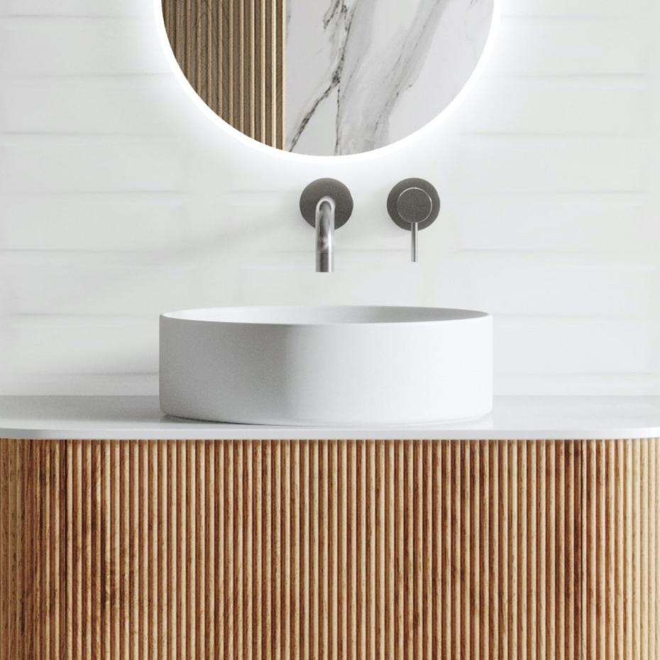 Alma Round Ceramic Counter Top Basin