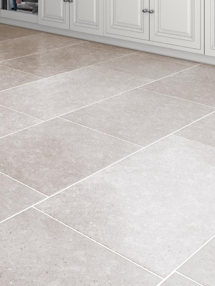 Dijon Honed and Tumbled Natural Limestone Tiles - 600xFree Lengthx15mm