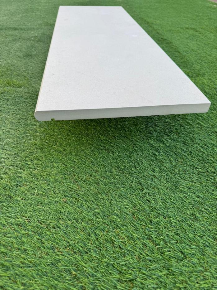 Eclipse Off White Bullnose for Coping and Edging - 900x300x20mm