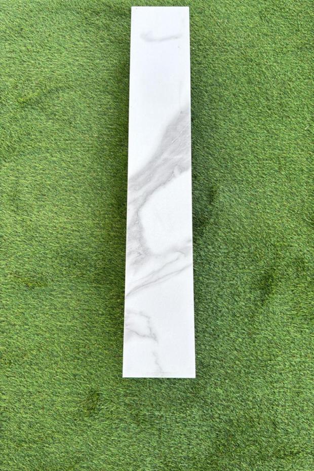 Carrara Marble Porcelain Riser and Edging - 900x150x20mm