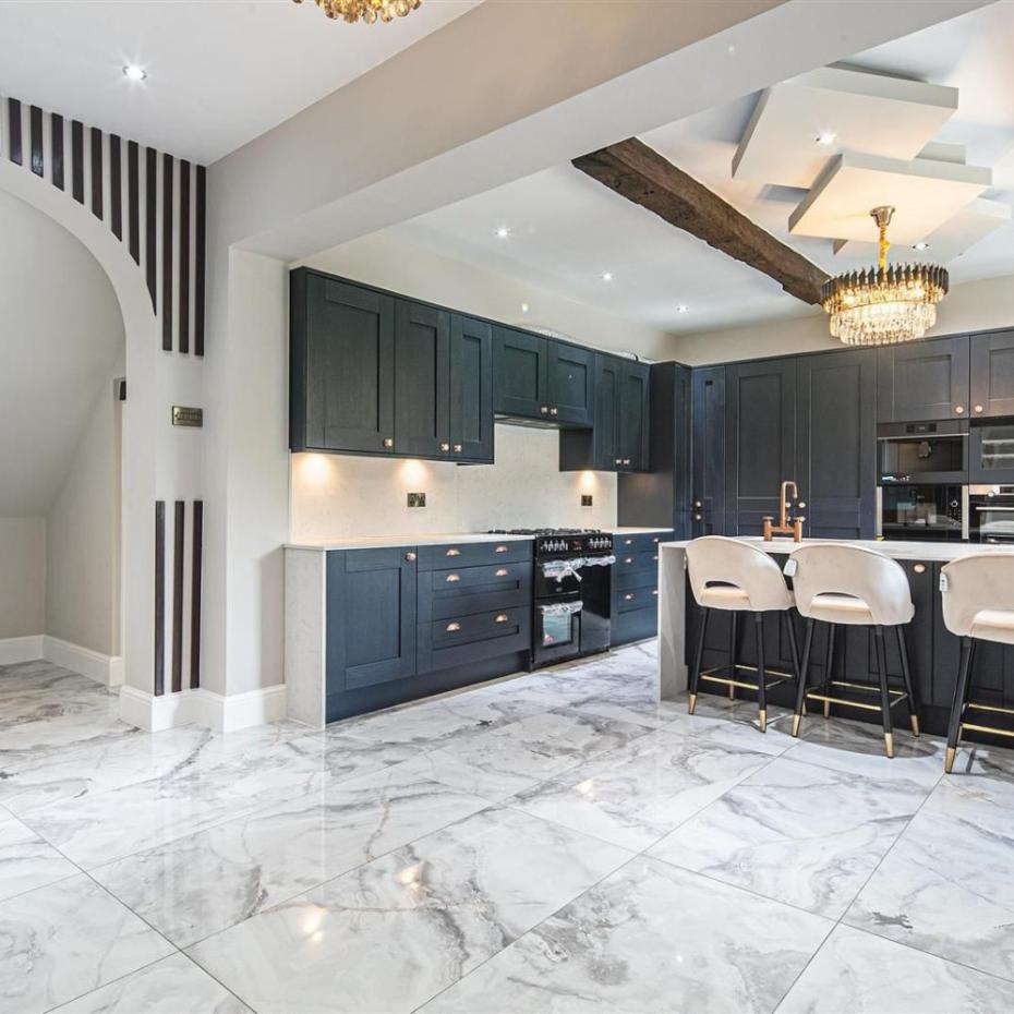 Eunoia Grey Onyx Gloss Tile - 1200x600mm