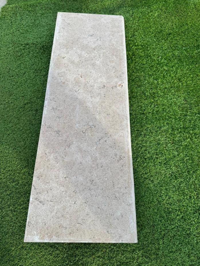 Dijon Limestone Bullnose for Coping and Edging - 900x400x30mm
